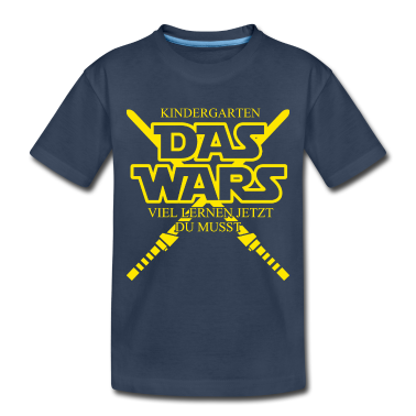 Einschulung T-Shirt - Kindergarten Das Wars Lernen Du Musst
