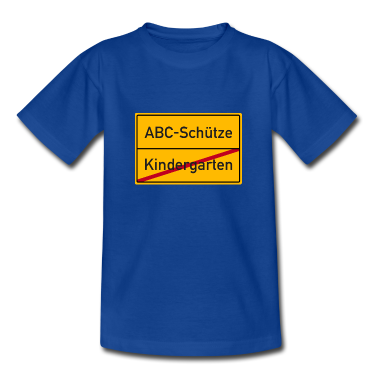 Einschulung T-Shirt - Kindergarten ABC-Schütze Schulanfang Jungen