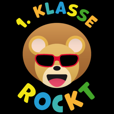 Motiv Einschulung Grundschule Erste Klasse Löwe