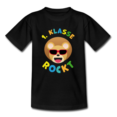 Einschulung T-Shirt - Einschulung Grundschule Erste Klasse Löwe