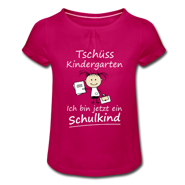 Einschulung T-Shirt - Kindergarten Schulkind Einschulung Shirt Geschenk