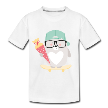 Einschulung T-Shirt - BEAR AT SCHOOL