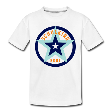 Einschulung T-Shirt - SCHULKIND 2021 - EINSCHULUNG - SCHULANFÄNGER