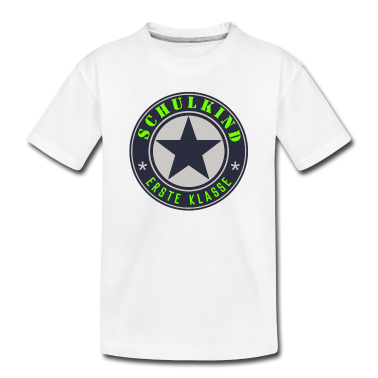 Einschulung T-Shirt - SCHULKIND - ERSTE KLASSE ERSTKLÄSSLER EINSCHULUNG