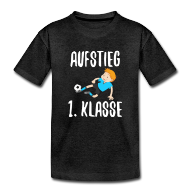 Einschulung T-Shirt - Einschulung Aufstieg Schulanfang Fußball Geschenk