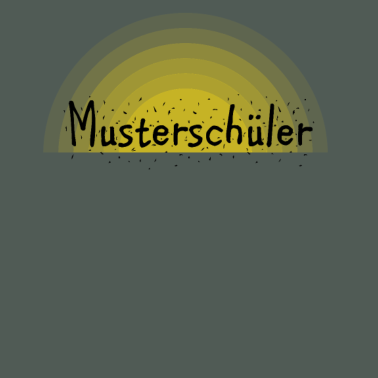 Motiv Musterschüler - Schulanfangs-TShirt