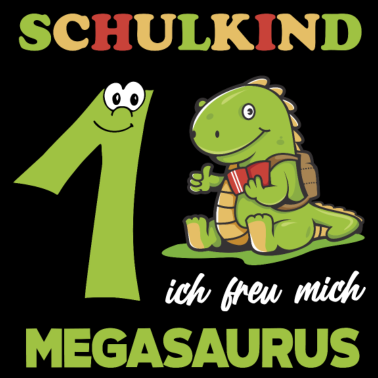Motiv Einschulung Schulkind dino Schulanfang Dinosaurier