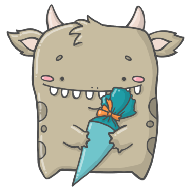 Motiv Schuleinführung Einschulung Zuckertüte Schulkind