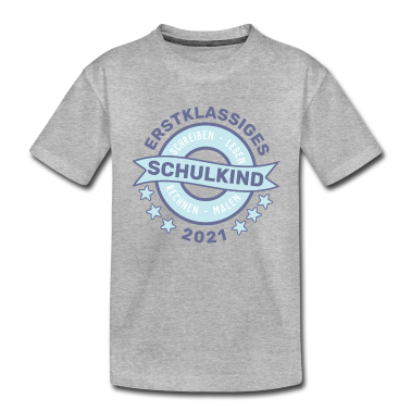 Einschulung T-Shirt - SCHULKIND 2021 - ERSTKLÄSSLER EINSCHULUNG SCHULE