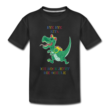 Einschulung T-Shirt - Schulkind Schulanfänger Einschulung Dino Geschenk