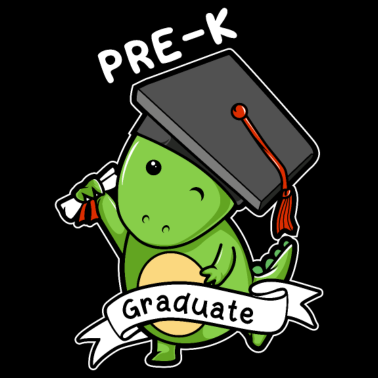 Motiv Vor-K graduierter Dinosaurier - lustiges Abschluss-Geschenk