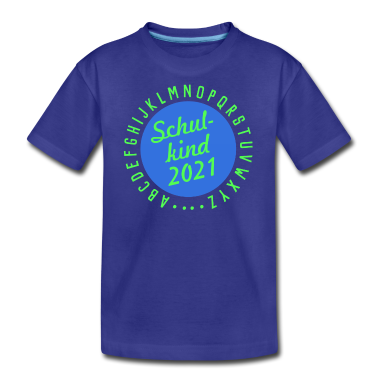 Einschulung T-Shirt - SCHULKIND 2021 - EINSCHULUNG 2021 - ERSTKLÄSSLER -