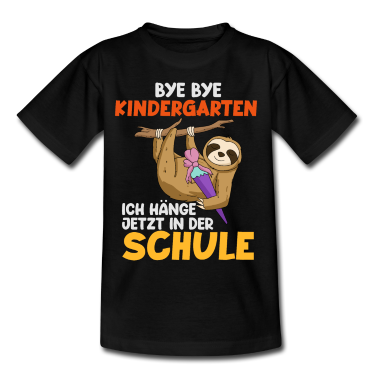 Einschulung T-Shirt - Schulkind 2021 Einschulung Faultier Schulbeginn