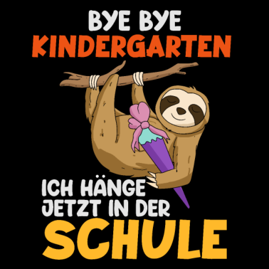 Motiv Schulkind 2021 Einschulung Faultier Schulbeginn