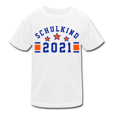 Einschulung T-Shirt - SCHULKIND 2021 - EINSCHULUNG - SCHULANFÄNGER