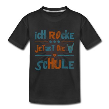 Einschulung T-Shirt - Ich Rocke Jetzt Die Schule Einschulung Grundschule