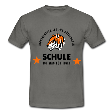 Einschulung T-Shirt - Kinder Kätzchen Tiger Schulkind homeschoolin Maske