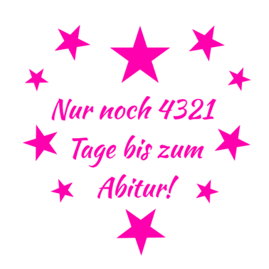 Motiv Schulanfang Pink