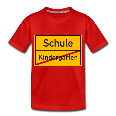 Einschulung T-Shirt - Kindergarten Schulanfang ABC-Schütze Ortsschild