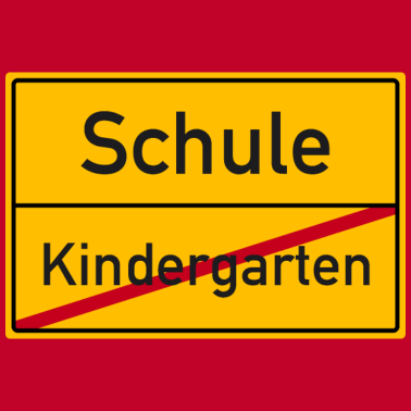 Motiv Kindergarten Schulanfang ABC-Schütze Ortsschild