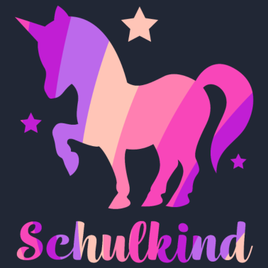 Motiv Einhorn Schulkind