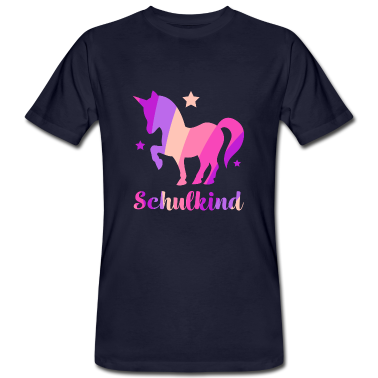 Einschulung T-Shirt - Einhorn Schulkind
