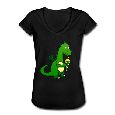 Einschulung T-Shirt - Schulkind Schultüte Dino Dinosaurier Schulanfang