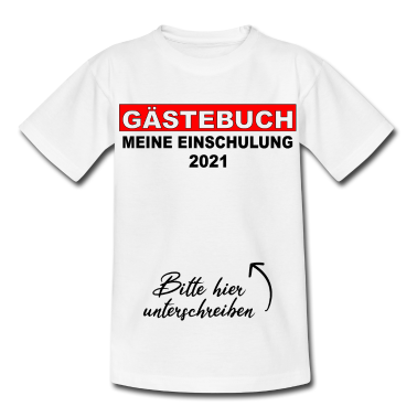 Einschulung T-Shirt - Einschulung Schulanfang Schulkind Schule 2021