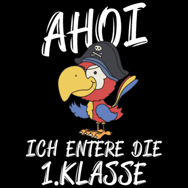 Motiv Papagei Schulanfänger