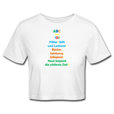Einschulung T-Shirt - Einschulung ABC Schulanfang Schule Kinder Idee