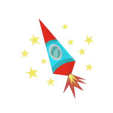 Motiv Einschulung Jungs Rakete Schule