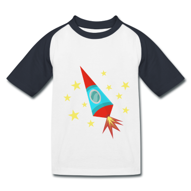 Einschulung T-Shirt - Einschulung Jungs Rakete Schule