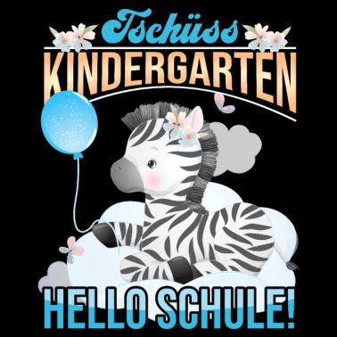 Motiv Kindergarten ist vorbei, Tschüss!