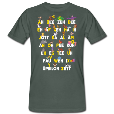 Einschulung T-Shirt - ABC Tiere Dinge