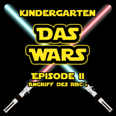 Motiv Angriff des ABCs Einschulung Geschenk Laserschwert