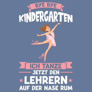 Motiv Schulkind Ballerina Schulanfänger Geschenk