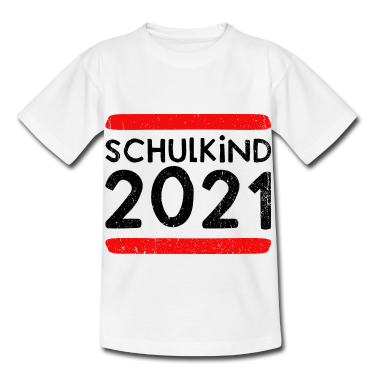 Einschulung T-Shirt - Schulkind 2021 Einschulung Erste Klasse Kinder
