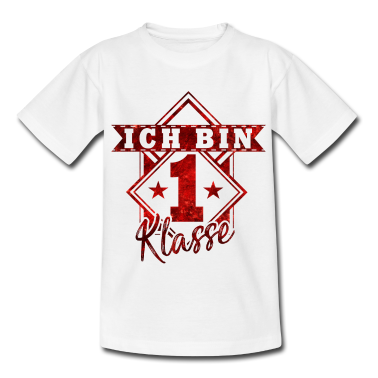 Einschulung T-Shirt - Einschulung 1.Klasse Schule Schulanfang Geschenk