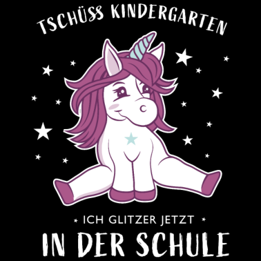 Motiv Schulkind Schulanfang Einschulung Einhorn Mädchen