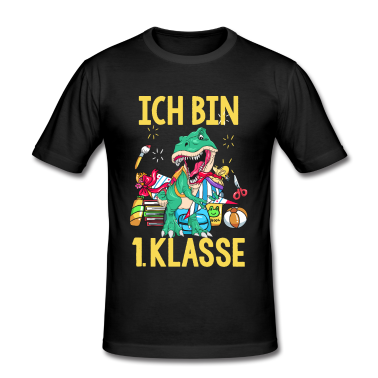 Einschulung T-Shirt - Schulbeginn Einschulung Schulanfänger T-Rex
