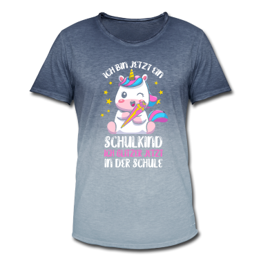 Einschulung T-Shirt - Schulkind Einschulung Einhorn Geschenk