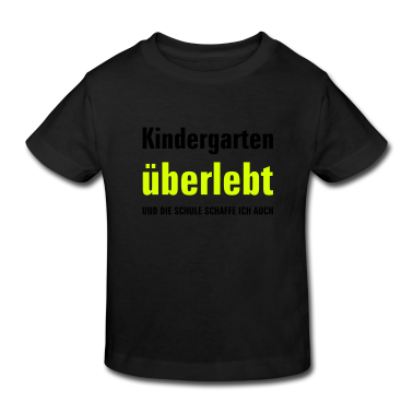 Einschulung T-Shirt - kindergarten überlebt