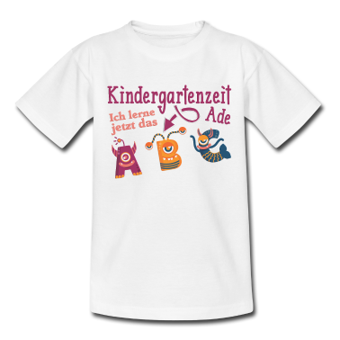 Einschulung T-Shirt - Kindergarten Ade | Schulanfänger | Einschulung