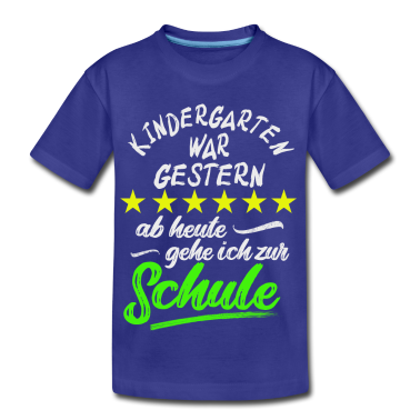 Einschulung T-Shirt - Schule Kindergarten Einschulung Schulkind