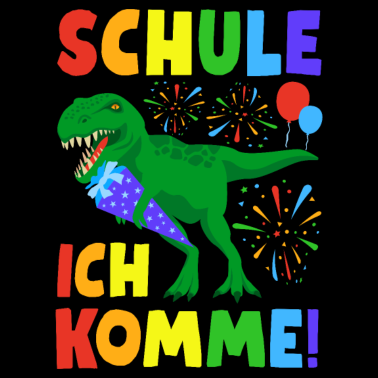Motiv Kinder Dinosaurier Einschulung Junge Schulanfang