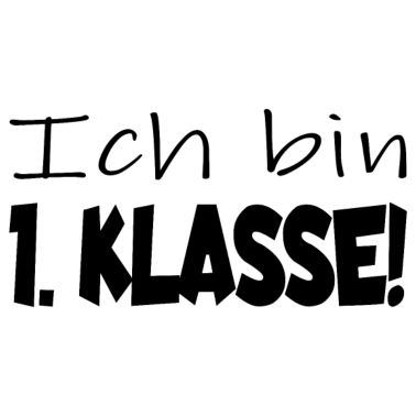 Motiv Erste Klasse Einschulung