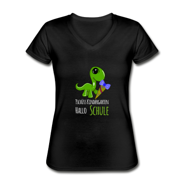 Einschulung T-Shirt - Dino Schulanfang Junge Mädchen Einschulungs