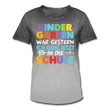 Einschulung T-Shirt - Kindergarten Abschied Schulanfang Schulkind