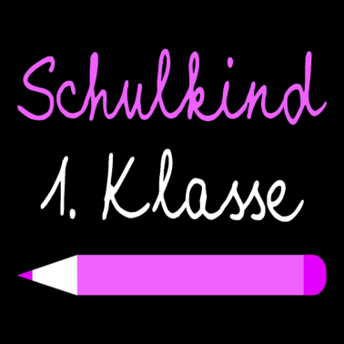 Motiv Schulkind 1. Klasse Einschulung Mädchen Geschenk
