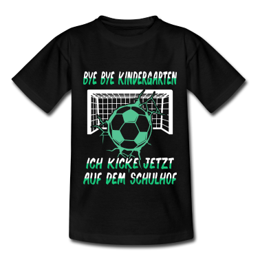 Einschulung T-Shirt - Erster Schultag Schulkind Fußball